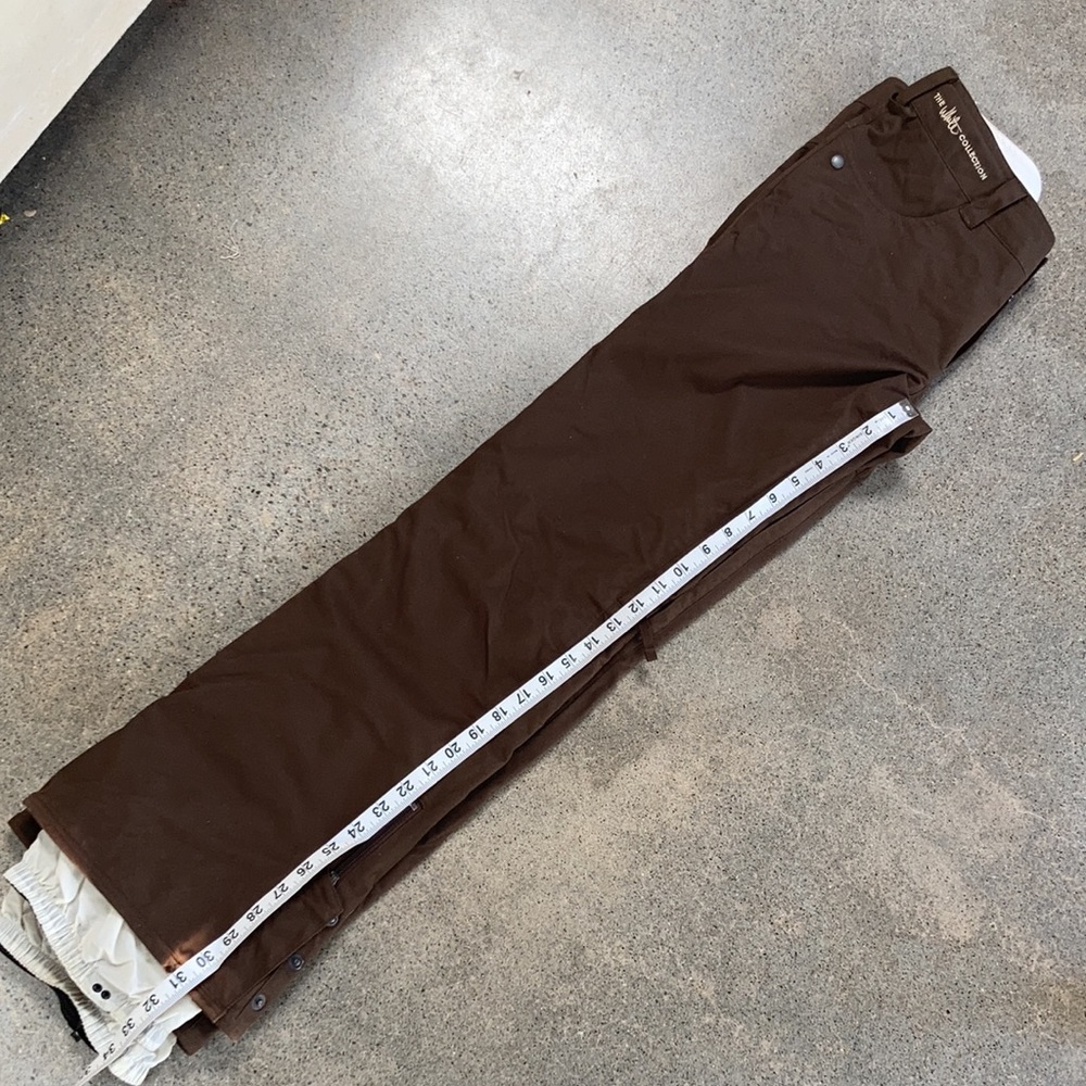 Burton Dry Ride White Collection Snowboarding Shell Pants - Picture 4 of 16